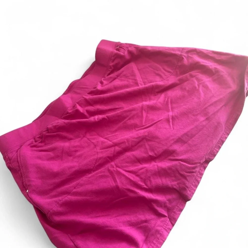 Sport Savvy Hot Pink Tennis Skort XL | Athletic Mini Skirt with Built-In Shorts